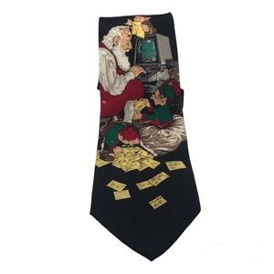Christmas Tie Saturday Evening Post